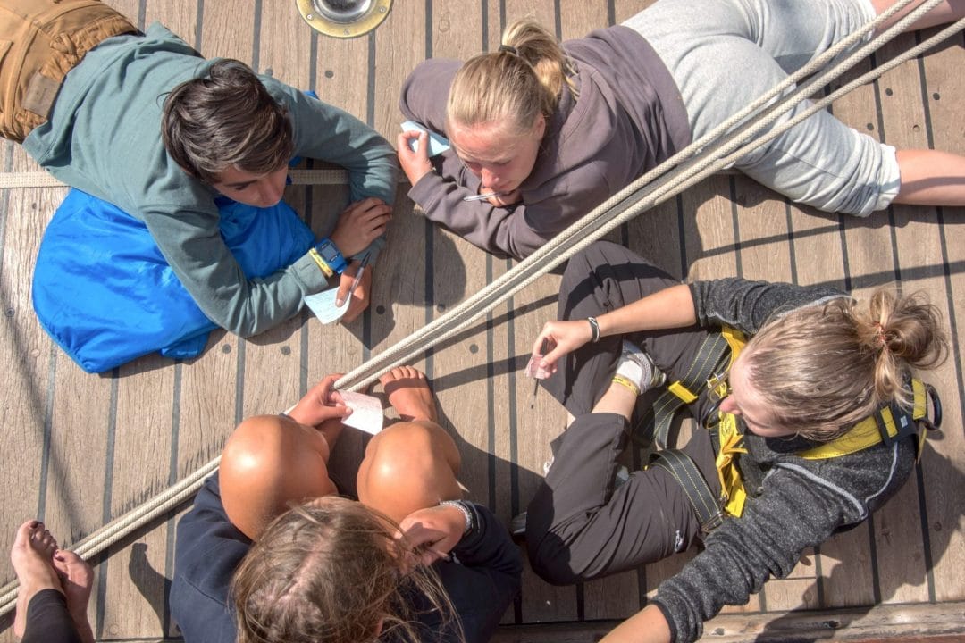 Atyla Ship Deltagare Utmaning Reflektion efter gruppaktivitet Avslappnad