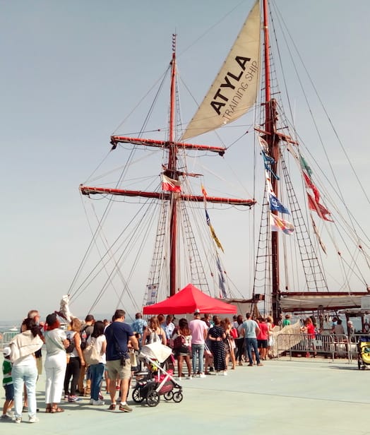 Portas Abertas Visitantes Porto Atyla Navio Barco Deveres Tripulação Fatos Interessantes