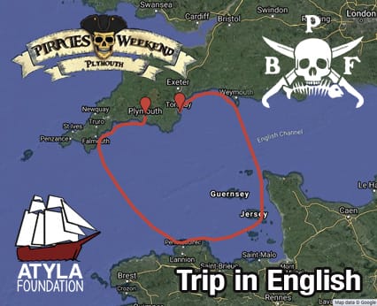 Voyage en voilier, bateau classique, voile, aventure en mer, vacances Réservez en ligne Exclusive 2022 Brixham Pirate Festival Plymouth Pirates Weekend
