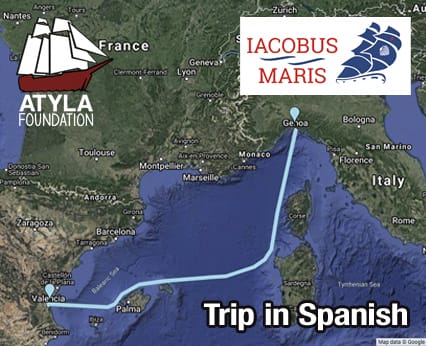 Sailing Trip, Classic Ship, Sail, Adventure At Sea, Holidays, Reserve Online, Exclusive, 2022, Valencia Spain, Genoa Italy, Spanish Language Learning