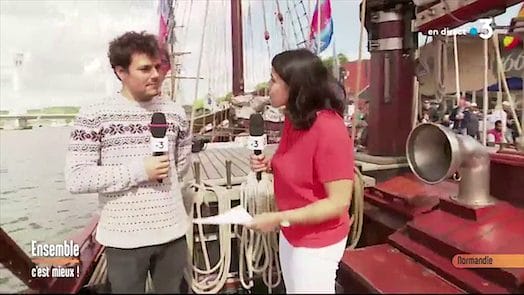 2019 05 Interview Channel 3 TV Frankreich Rodrigo Cropped