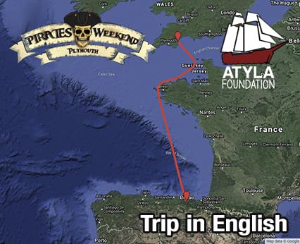 Sailing Trip, Classic Ship, Sail, Adventure At Sea, Holidays Reserve Online Exclusive Plymouth Pirates Weekend 2023 Festival Bilbao From Spain ENG
