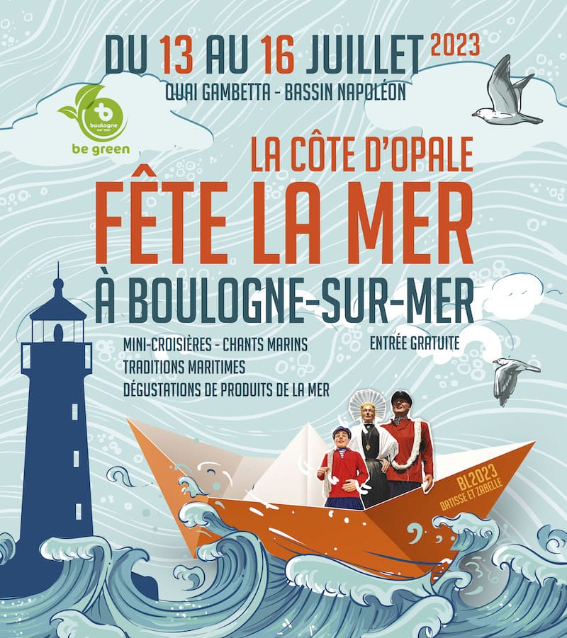 La Côte D'Opale Fête De La Mer À Boulogne Sur Mer 2023 heinäkuun merifestivaali Ranskan Naviguer Croisières Cut
