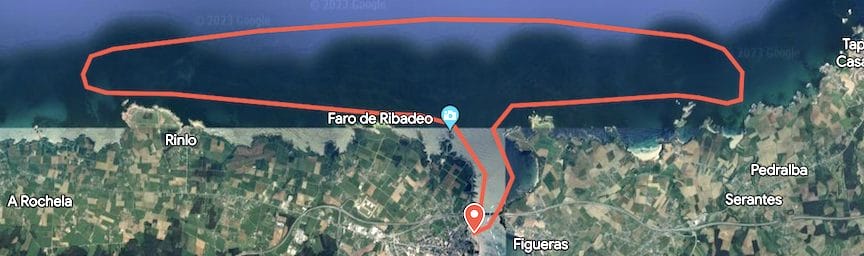 Itinerario Excursión Ribadeo, Figueras, Asturias, Galicia, Excursión de un día, Ría, Rías, Visita, Entradas
