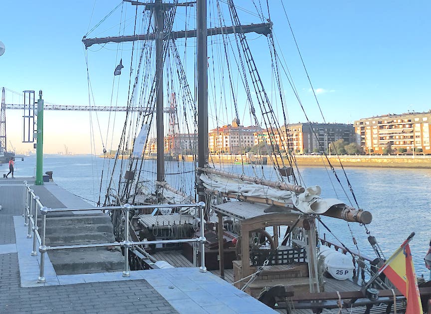 Barco Velero Atyla Portugalete Biscayabron, Besök, Utflykter, Utflykter, Besök, Bilbao, Turistaktivitet