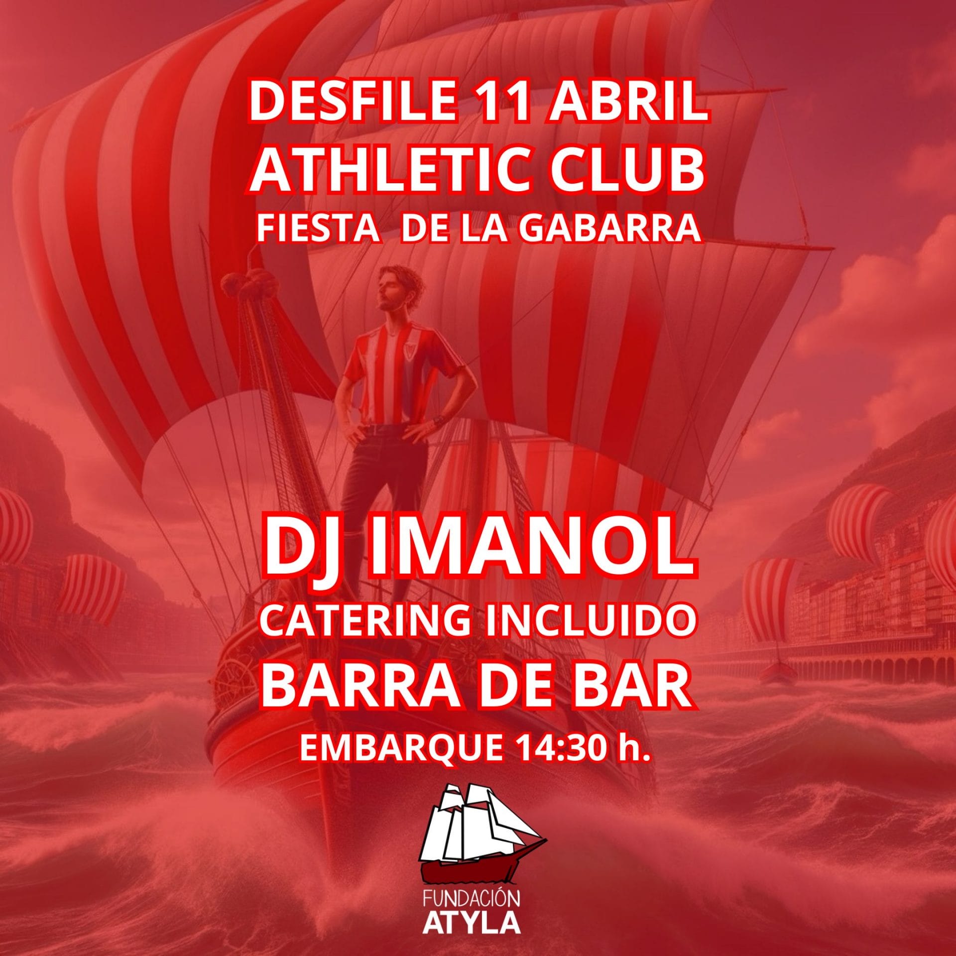 Horario Celebración Athletic Club 2024, 11 De Abril, Actividades, Ticket Apuntarse, Recorrido Ría Bilbao, Barco Histórico Atyla, Viaje